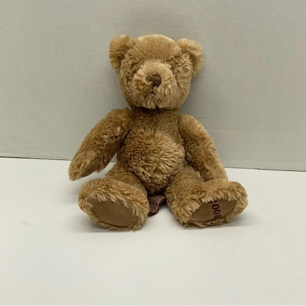 Burberry Brown Teddy Bear Plush 2008 on Bottom of Foot Fragrance Bear 12